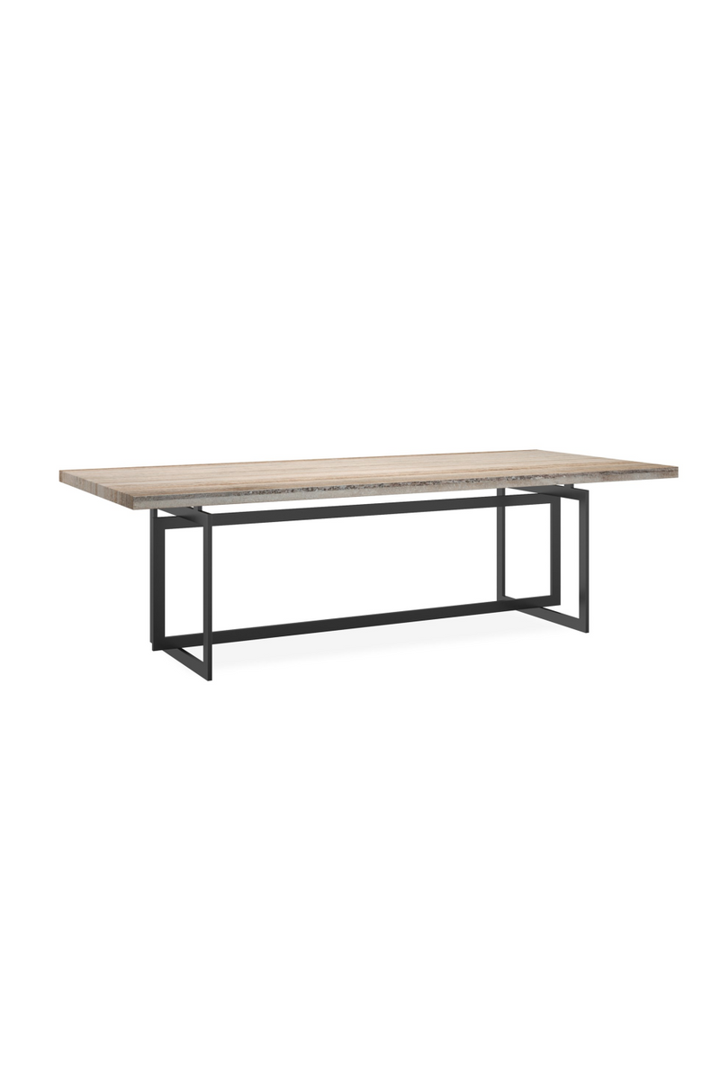 Sandstone Top Dining Table | Caracole Wish You Were Here | Oroatrade.com