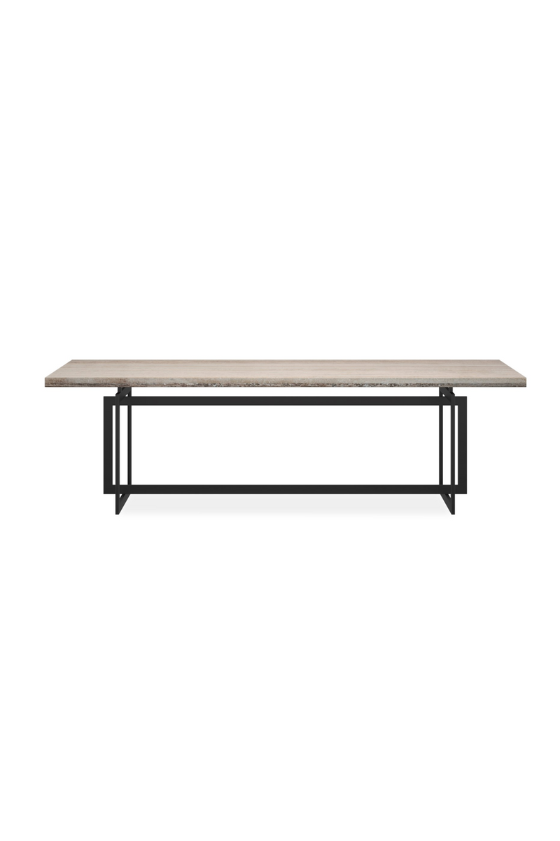 Sandstone Top Dining Table | Caracole Wish You Were Here | Oroatrade.com