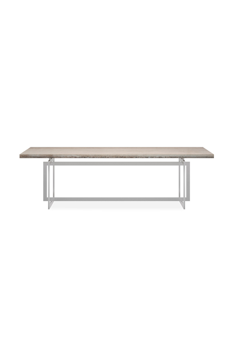 Sandstone Top Dining Table | Caracole Wish You Were Here | Oroatrade.com