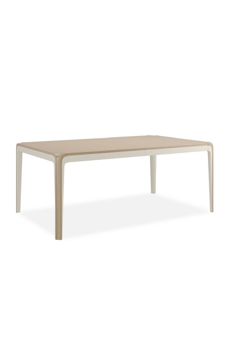 Beige Extendable Dining Table | Caracole Room For More | Oroatrade.com