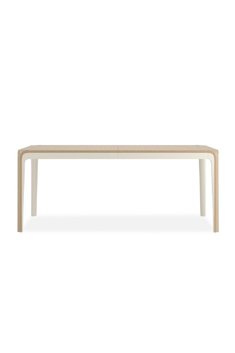 Beige Extendable Dining Table | Caracole Room For More | Oroatrade.com