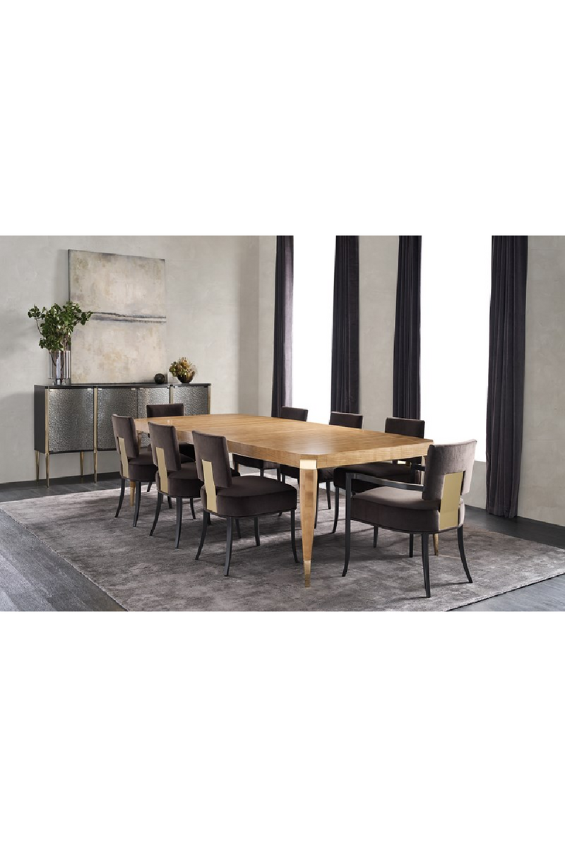 Toasted Sycamore Dining Table | Caracole All Trimmed Out | Oroatrade.com