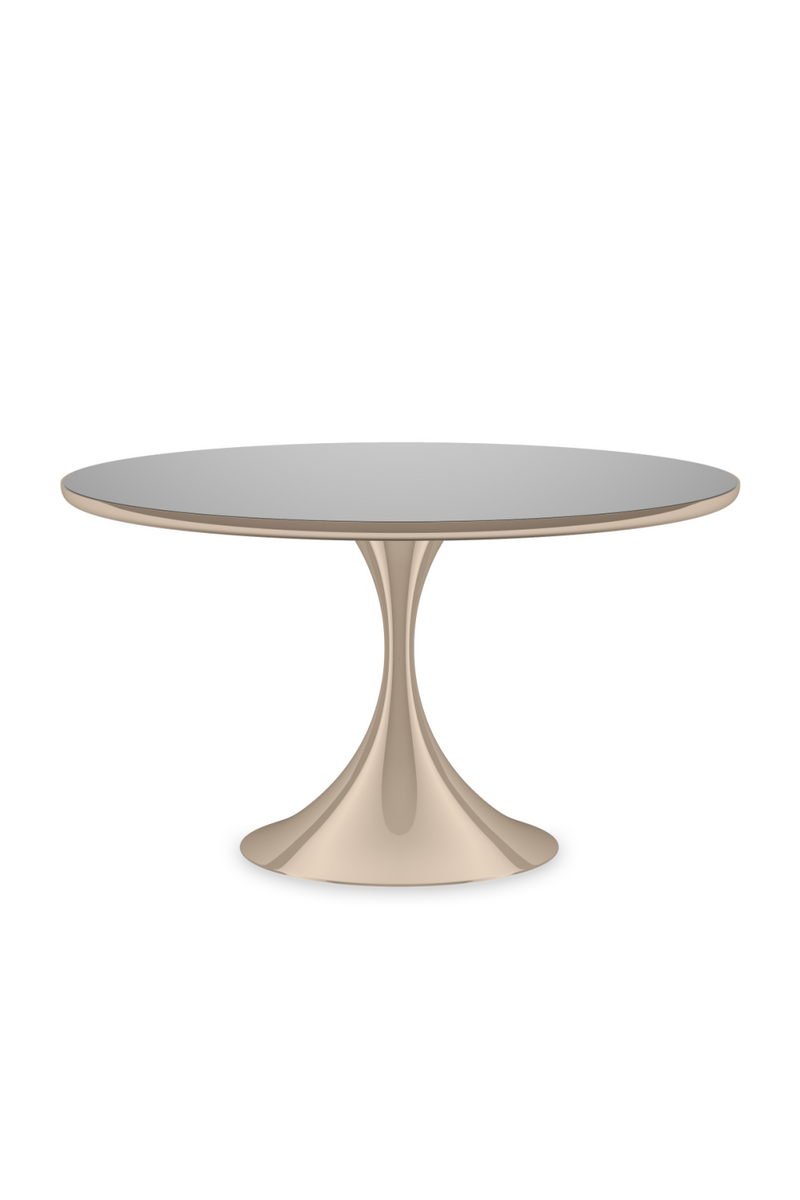 Gold Tulip Dining Table | Caracole Semper | Oroatrade.com