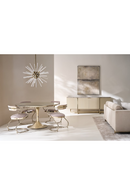 Mirror Top Round Dining Table | Caracole Semper | Oroatrade.com