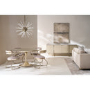 Mirror Top Round Dining Table | Caracole Semper