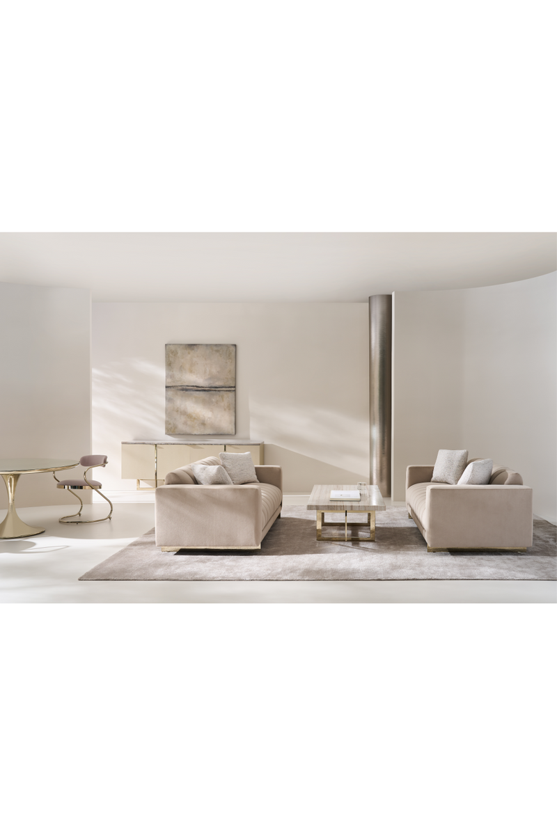 Gold Tulip Dining Table | Caracole Semper | Oroatrade.com