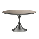Mirror Top Round Dining Table | Caracole Semper
