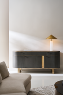 Gold Top 3-Door Sideboard | Caracole Piet | Oroatrade.com