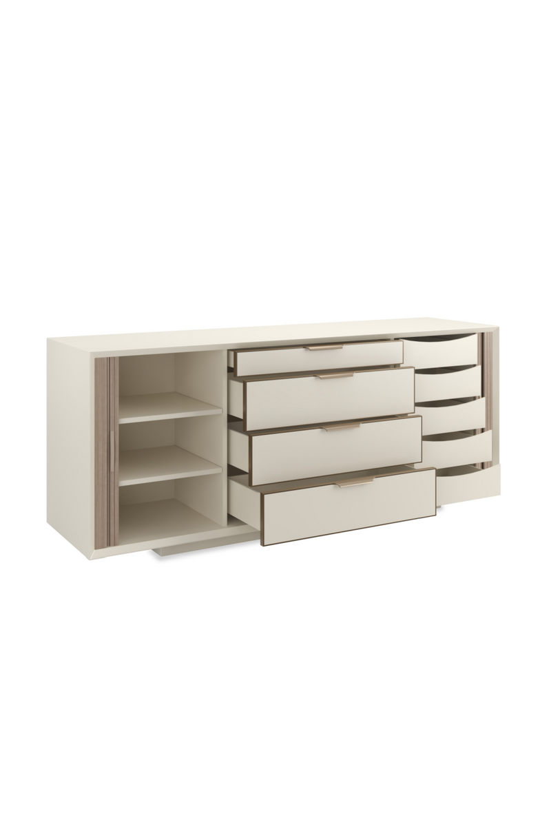 Sliding Door Sideboard | Caracole Around The Corner | Oroatrade.com