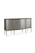 Curved Glass 4-Door Sideboard | Caracole A New Day | Oroatrade.com