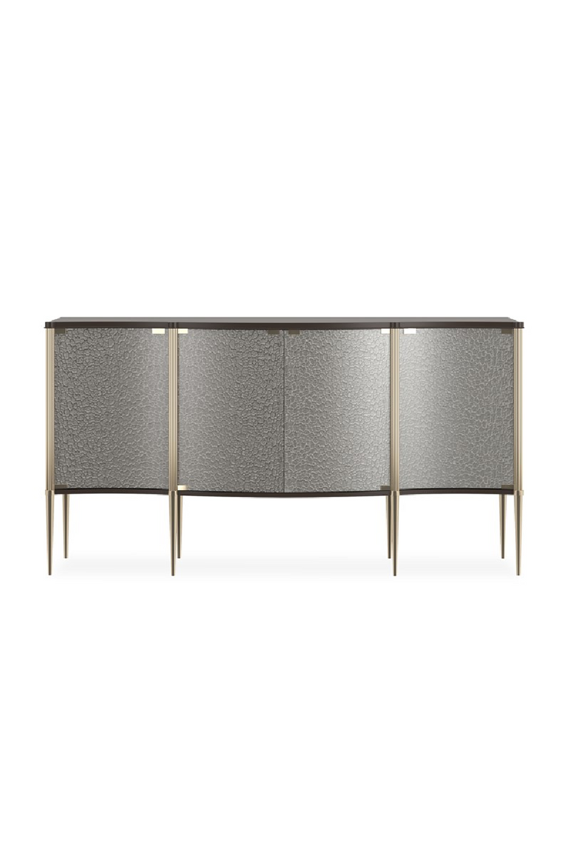 Curved Glass 4-Door Sideboard |  Caracole A New Day | Oroatrade.com