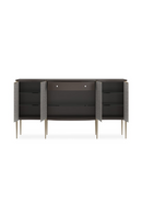 Curved Glass 4-Door Sideboard |  Caracole A New Day | Oroatrade.com