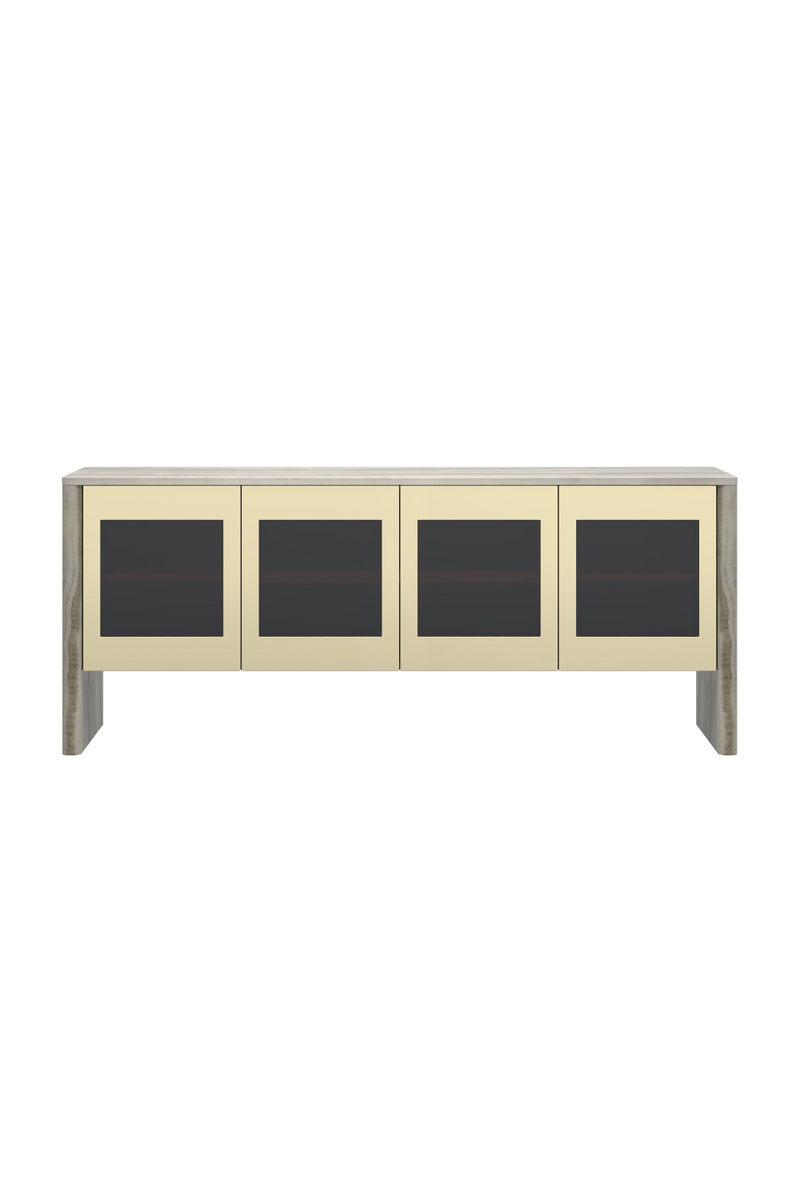 Gray Onyx 4-Door Sideboard | Caracole Sojourn | Oroatrade.com