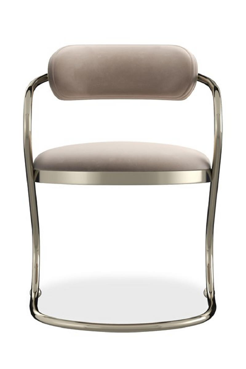 Wavy Cantilevered Dining Chair | Caracole Retrospect | Oroatrade.com