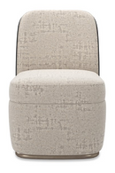 Silver-Taupe Chenille Dining Chair | Caracole Cabochon | Oroatrade.com