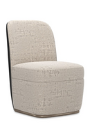 Silver-Taupe Chenille Dining Chair | Caracole Cabochon | Oroatrade.com