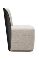 Silver-Taupe Chenille Dining Chair | Caracole Cabochon | Oroatrade.com