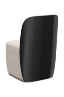 Silver-Taupe Chenille Dining Chair | Caracole Cabochon | Oroatrade.com