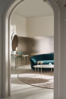 Oval Marble Modern Coffee Table | Caracole Resonance | Oroatrade.com