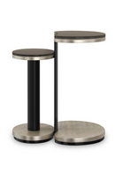 Bronze Glass Nesting End Tables (2) | Caracole Fritza | Oroatrade.com