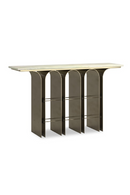 Bronze Arches Console Table | Caracole Nexus | Oroatrade.com