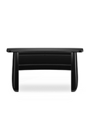 Black Glass 2-Drawer Desk | Caracole Cabochon | Oroatrade.com