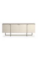 Cream 4-Door Media Unit | Caracole Wish You Were Here | Oroatrade.com