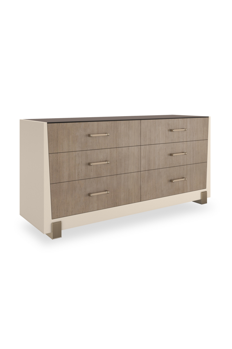 Smoked Bronze Glass Dresser | Caracole Counter Balance | Oroatrade.com