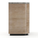 Marble Top 3-Drawer Nightstand | Caracole Nomadic