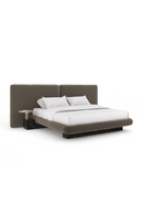 Dark Taupe 2-Panel Bed | Caracole Overlap | Oroatrade.com