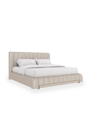 Cream Channeled Bed | Caracole Well Balanced | Oroatrade.com