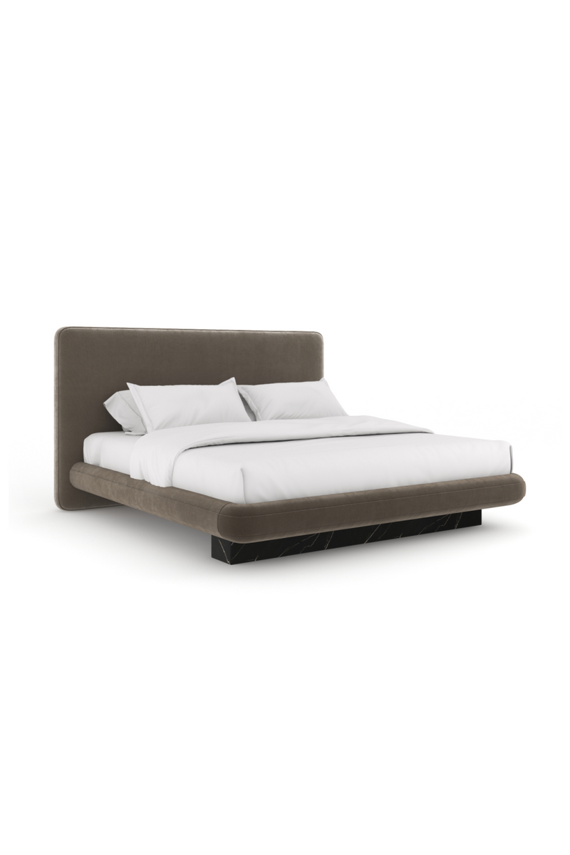 Dark Taupe Bed | Caracole Overlap | Oroatrade.com
