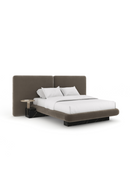 Dark Taupe 2-Panel Bed | Caracole Overlap | Oroatrade.com