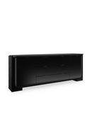Black 3-Drawer Sideboard | Caracole Overlap | Oroatrade.com