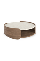 Wood Shelf Open Coffee Table | Caracole Fleur | Oroatrade.com