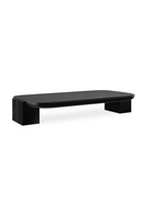 Black Rectangular Coffee Table | Caracole Overlap | Oroatrade.com