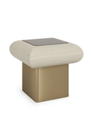 Ivory Square Side Table | Caracole Seta