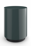 Cylindrical Black End Table | Caracole Couture | Oroatrade.com