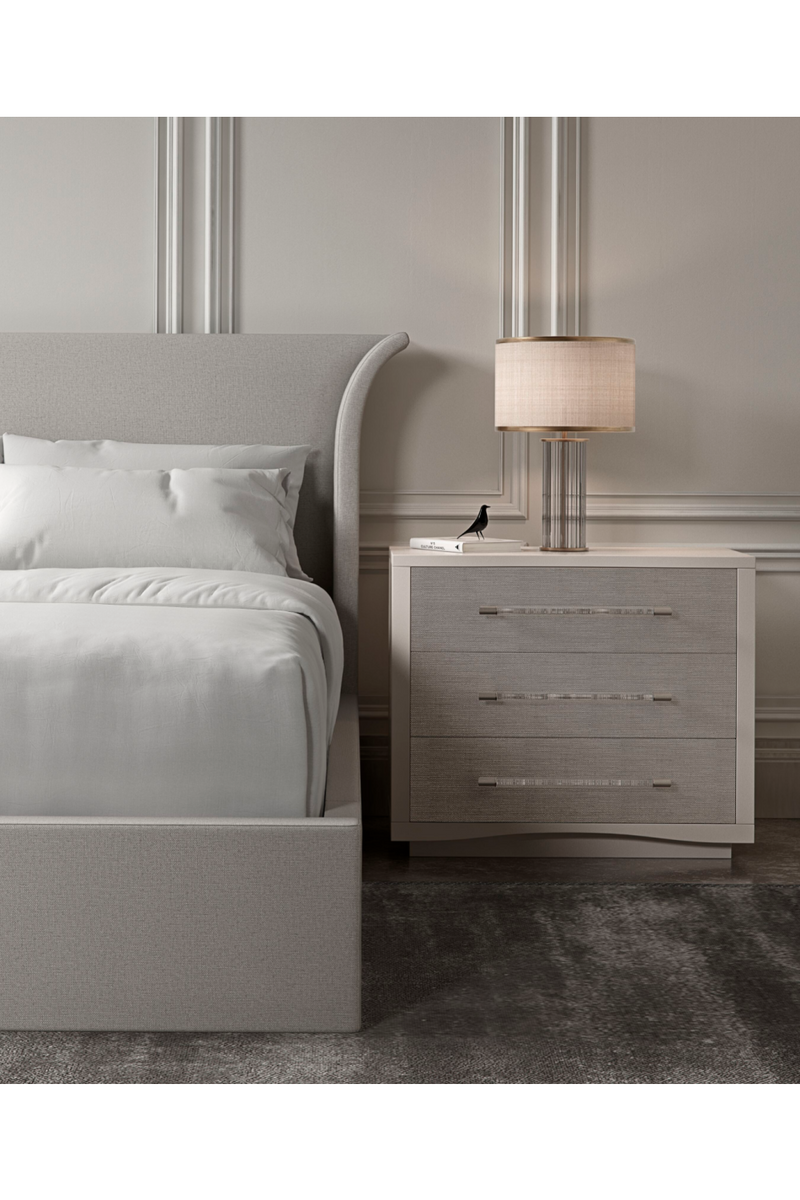 Flared Headboard Bed | Caracole Beauty Sleep | Oroatrade.com