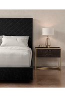Black Channel-Tufted Bed | Caracole Meet U In The Middle | Oroatrade.com