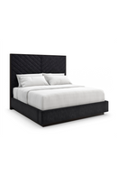 Black Channel-Tufted Bed | Caracole Meet U In The Middle | Oroatrade.com