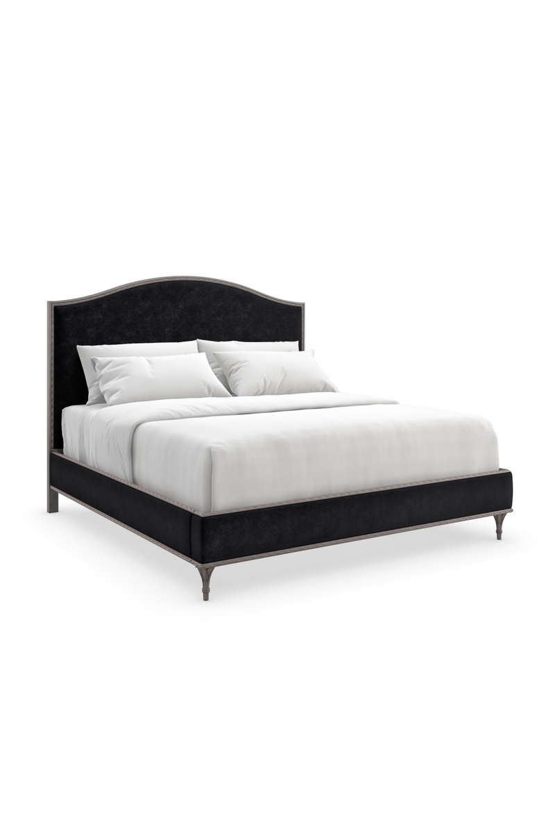 Camelback Platform Queen Bed | Caracole Fontainebleau | Oroatrade.com
