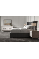 Flared Headboard Bed | Caracole Beauty Sleep | Oroatrade.com