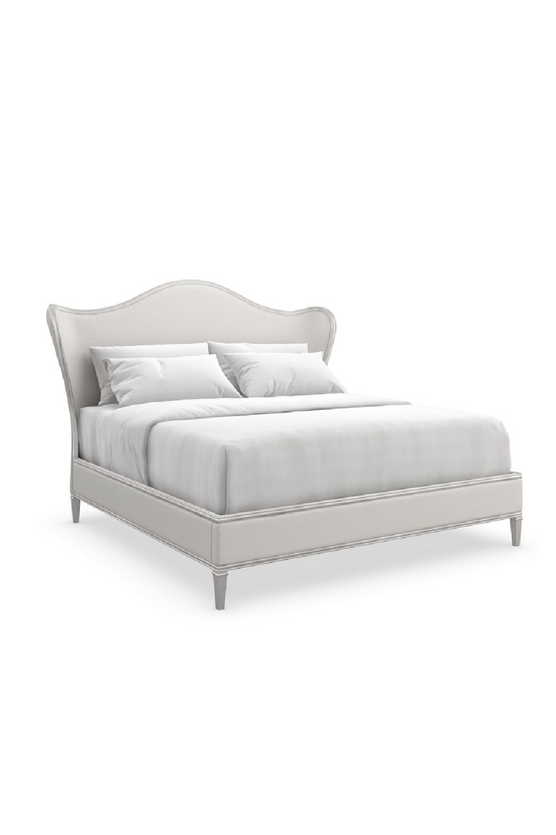 Camelback Upholstered King Bed | Caracole Bedtime Beauty | Oroatrade.com