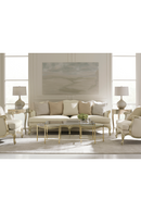 Gold 1-Drawer Accent Table | Caracole Tres, Tres Chic | Oroatrade.com