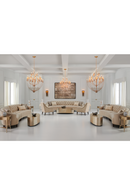 Gold 1-Drawer Accent Table | Caracole Tres, Tres Chic | Oroatrade.com