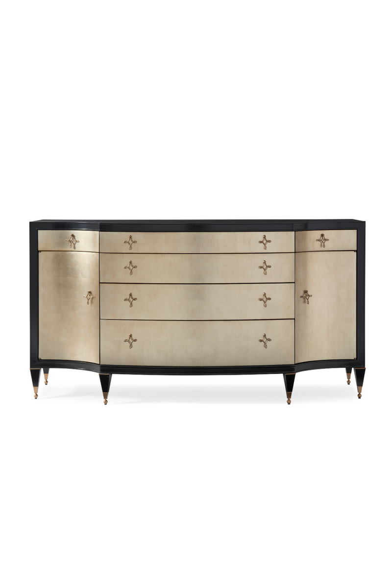 Black And Gold Dresser | Caracole Opposites Attract | Oroatrade.com