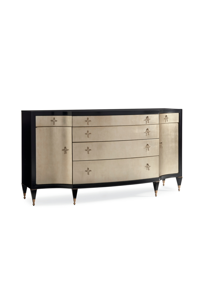 Black And Gold Dresser | Caracole Opposites Attract | Oroatrade.com