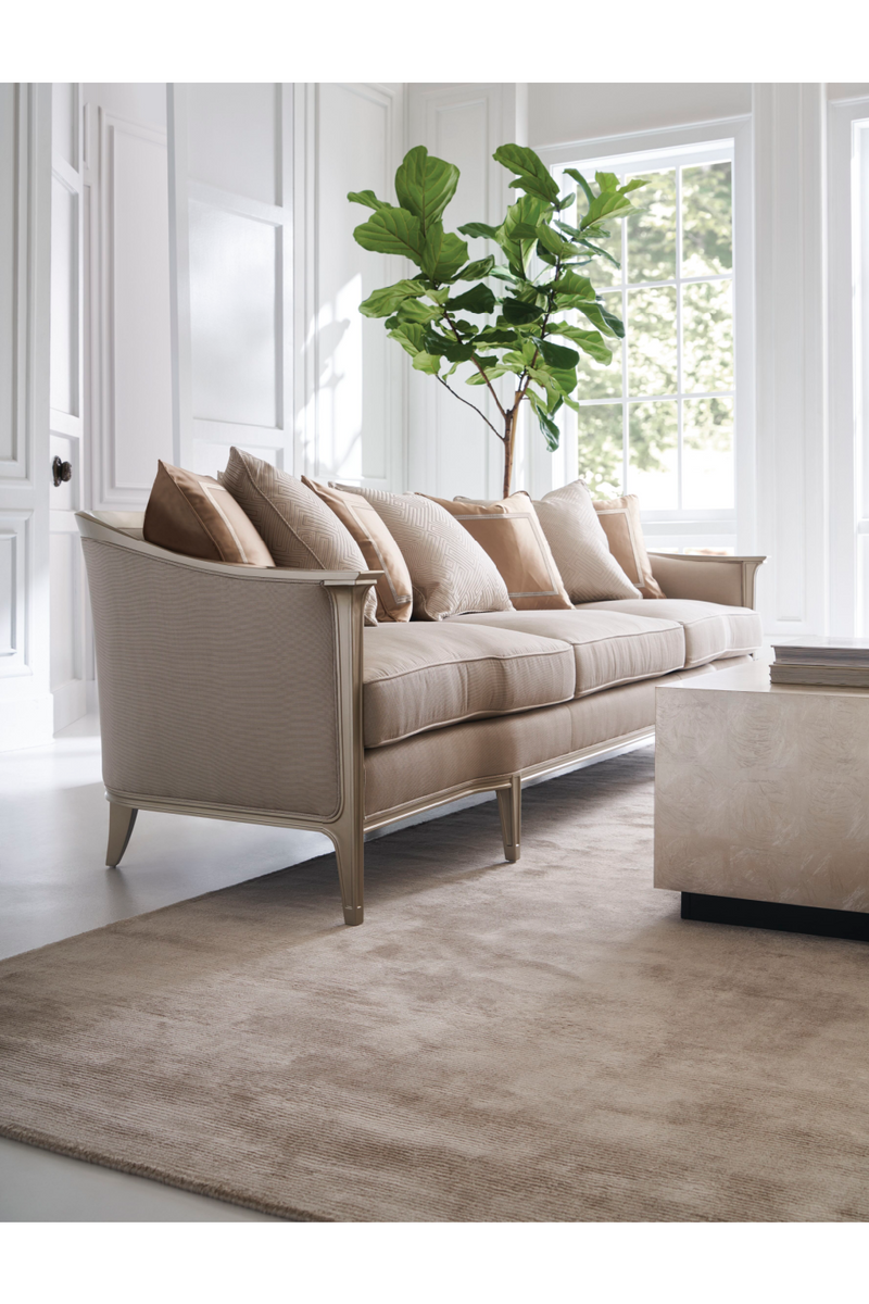 Rectangular Taupe Coffee Table | Caracole Cocktail Couture | Oroatrade.com