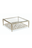 Trellis Patterned Coffee Table | Caracole Sociables | Oroatrade.com